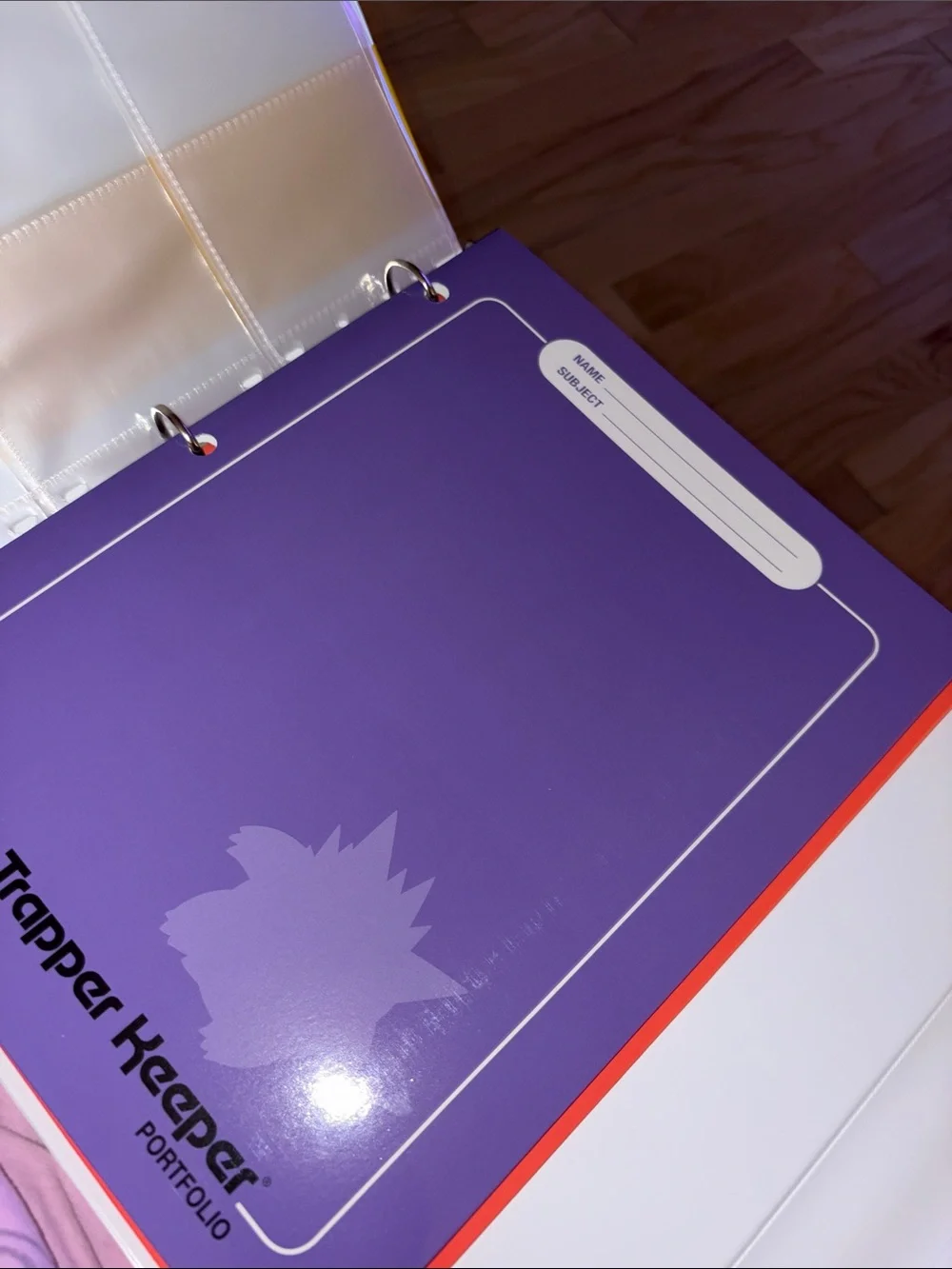 Mead Pokémon Gengar Trapper Keeper - Purple Holographic